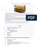 Examples of Pneumatic Systems and Components