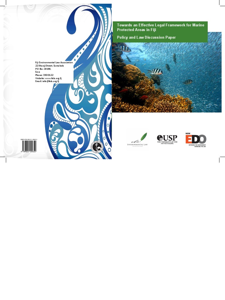Towards An Effective Legal Framework For Marine Protected Areas in Fiji ...
