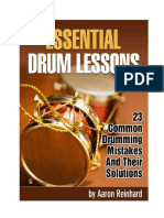 Essential Drum Lessons