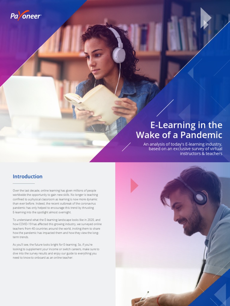 E-Learning in The Wake of A Pandemic | PDF | Educational Technology ...