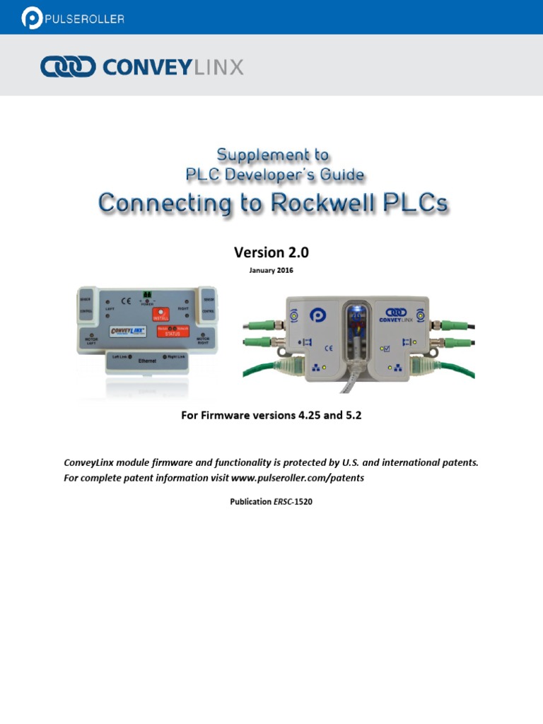 Connecting ConveyLinx To Rockwell PDF Programmable Logic Controller