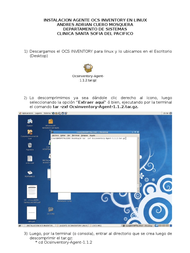 Instalación de OCS Inventory en Linux | PDF | Perl | Software del sistema