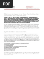 Download TEDx RheinMain 2011 - Pressemitteilung by Tom Noeding SN47257776 doc pdf