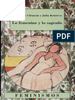 Clement Kristeva Lo Femenino y Lo Sagrado PDF