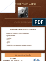 Primera Unidad-Curso Derecho Portuario I PDF