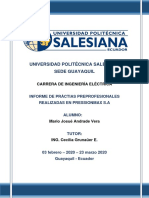 Informe de Pasantias y Extensiones