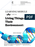 Learning Module: Living Things and Their Environment