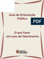 Guia o Que Fazer em Caso de Falecimento - SFMSP