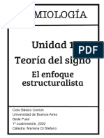 Semiologia Unidad1 Saussure 2020 PDF