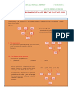 Matematicas 2° Operaciones Combinadas de Sumas y Restas Hasta El 9999 2 Julio 2020