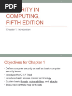 Security in Computing, Fifth Edition: Chapter 1: Introduction