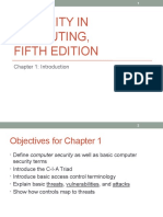 Security in Computing, Fifth Edition Chapter 1: Introduction
