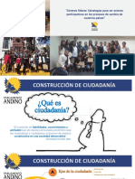 Construcción de Ciudadanía