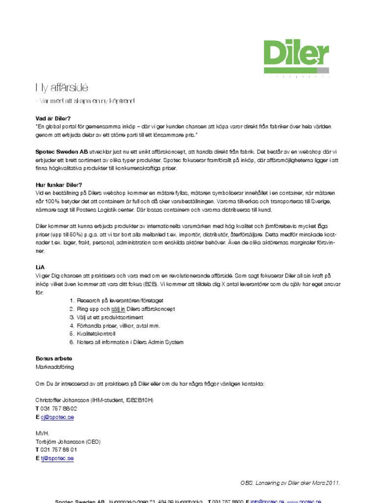 LiA På Diler - Annons | PDF