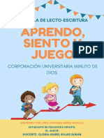 Cartilla Lecto - Escritura (Método Montessori) PDF