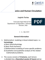 Fluid Mechanics and Human Circulation: Angiolo Farina