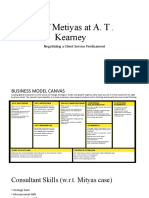 Sherif Metiyas at A. T - Kearney: Negotiating A Client Service Predicament