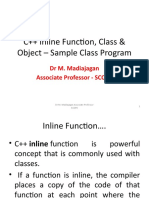 C++ Inline Function-Class-object-program