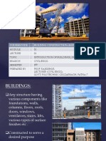 Course/Code: Building Construction (1615303)