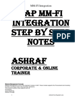 SAP Mm-Fi Integration sTEP BY Step Notes Ashraf: Corporate & Online Trainer