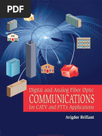 Digital and Analog Fiber Optic Communication For CATV and FTTX Applications by Avigdor Brillant PDF