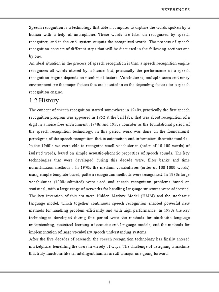 Project New | PDF | Speech Recognition | Speech