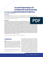 Licensing and Business Development (BD&L) PDF