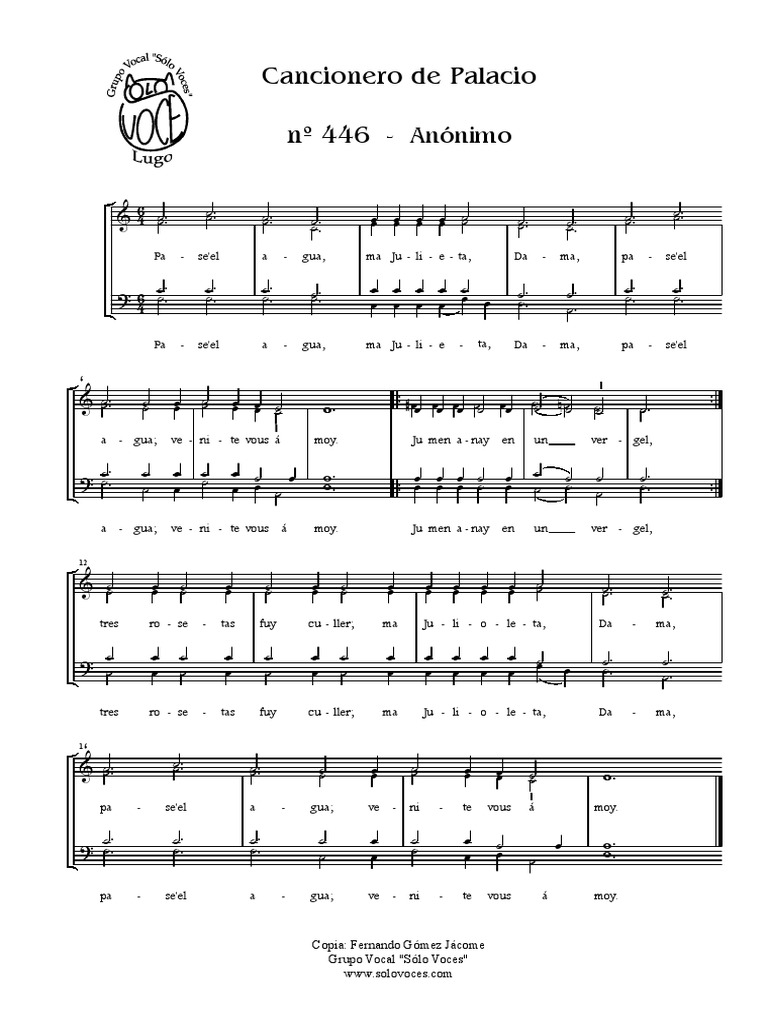 Vdocuments MX Cancionero de Palacio No 446 Ano Cancionero de