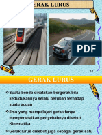 GERAK LURUS BERATURAN