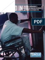 Caged In: Solitary Confinement'S Devastating Harm On Prisoners With Physical Disabilities