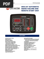 DATAKOM DKG207 User Manual PDF