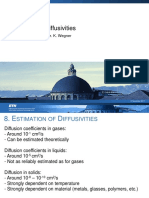 Estimation of Diffusivities: Mass Transfer
