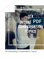 24 Interesting Conversation Topics