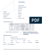 Rahul Resume For Job PDF