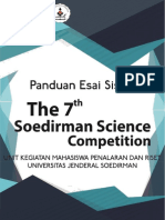 Panduan Esai Siswa The 7th SSC