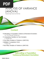 ANOVA PPT Explained PDF