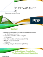 ANOVA PPT Explained PDF