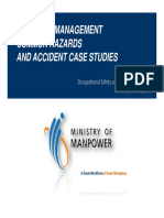 Facilities Management Common Hazards and Accident Case Studies