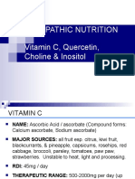 Naturopathic Nutrition Vitamin C, Quercetin, Choline & Inositol