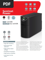 Sentinel Power: 5-6 kVA 6.5-10 kVA