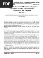 Double Skin Façade and Potential Integration with Other Building Environmental Technologies and Materials
