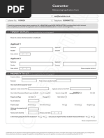 Gurantor Form