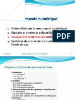 DDC - Analyse Des Systèmes Échantillonnés