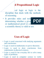 Logic and Propositional Logic