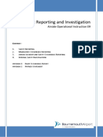 Airside Incident Reporting & Investigation Procedures