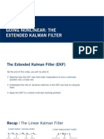 Module 2 Lesson 3: Going Nonlinear: The Extended Kalman Filter