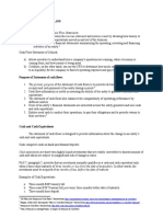 Statement of Cash Flows