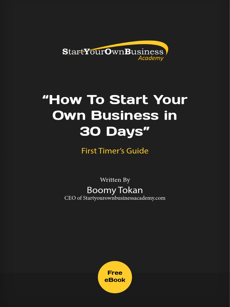How To Start Your Own Business | PDF | Limited Liability Company | Sole ...