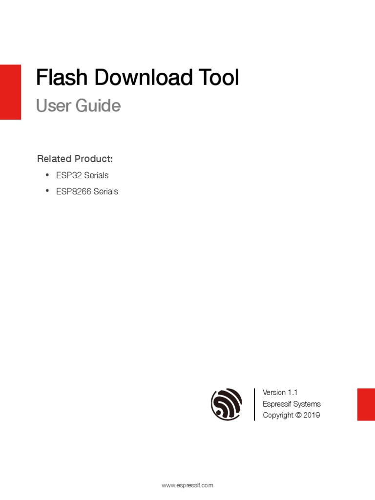 Espressif Flash Tool