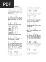 Statistics and Probability